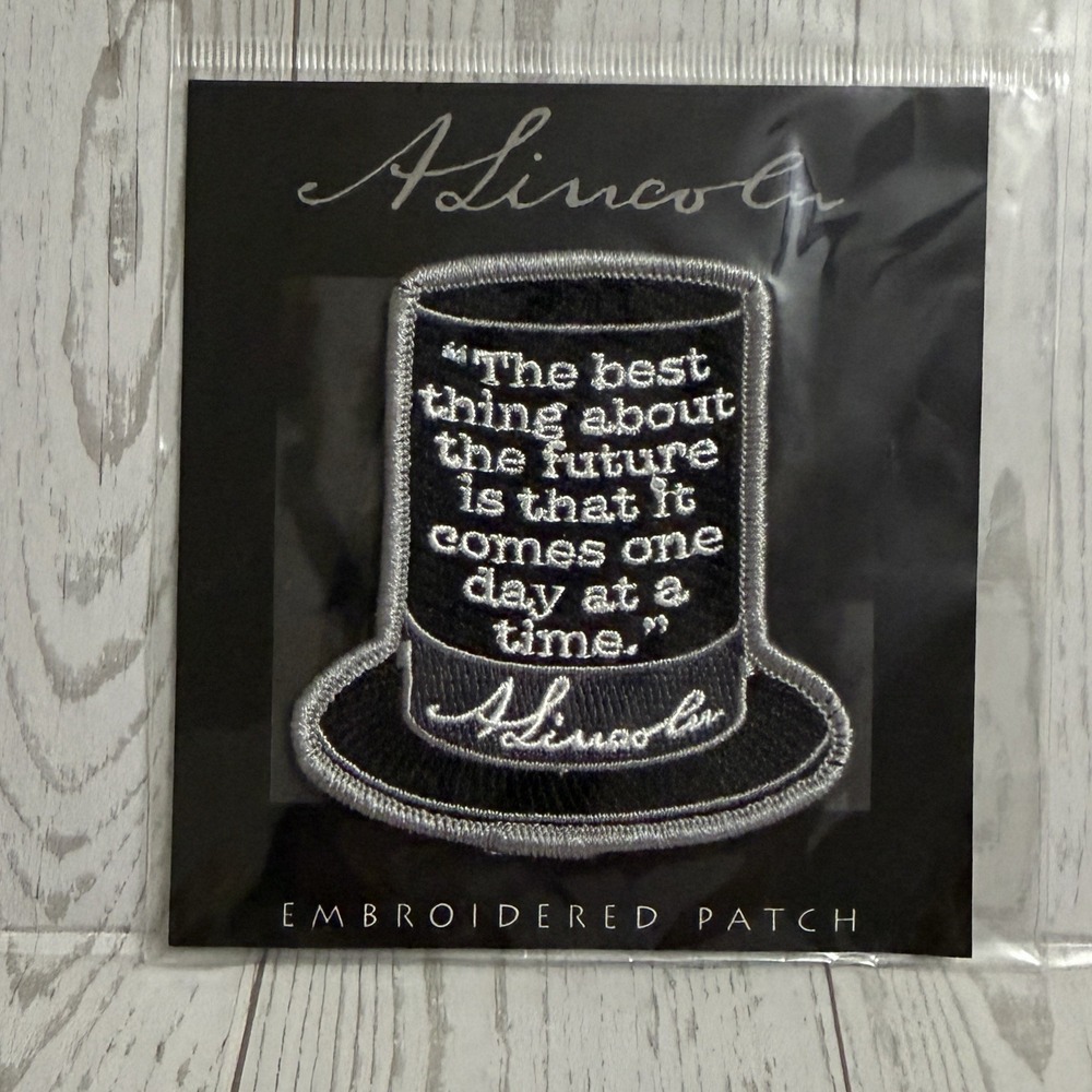 Abraham Lincoln Memorial National Parks Washington DC Embroidered Patch Souvenir